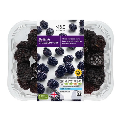 M&S British Blackberries Frozen