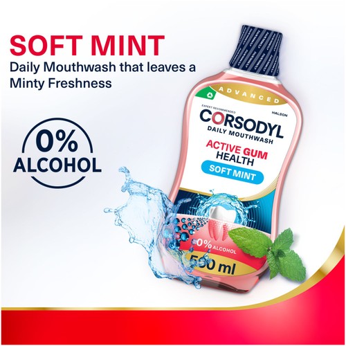 Corsodyl Active Gum Health Daily Mouthwash