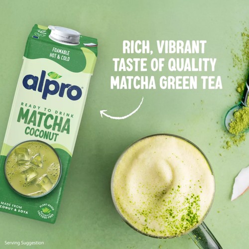 Alpro Ready to Drink Matcha Coconut