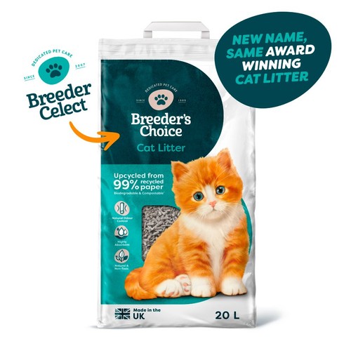 Breeder's Choice Paper Non Clumping Cat Litter (20 L)