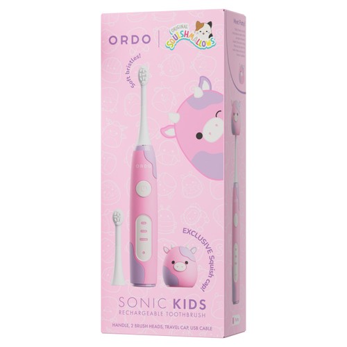 Ordo Sonic Kids Rechargeable Toothbrush - Squishmallows Patty