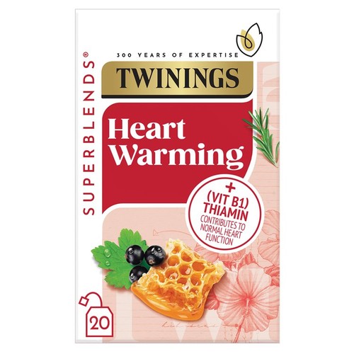 Twinings Superblends Heartea with Blackcurrant, Rosemary and Honey