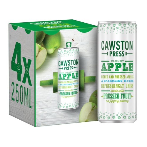 Cawston Press Sparkling Cloudy Apple Cans