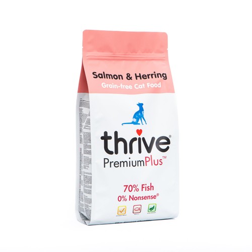 Thrive PremiumPlus Salmon & Herring Dry Cat Food