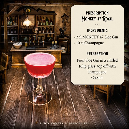 Monkey 47 Schwarzwald Sloe Gin
