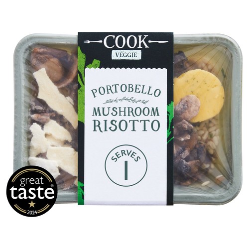 COOK Portobello Mushroom Risotto for 1