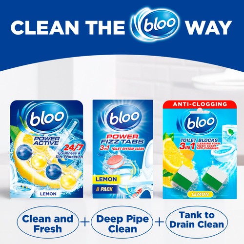 Bloo Lemon Toilet Blocks
