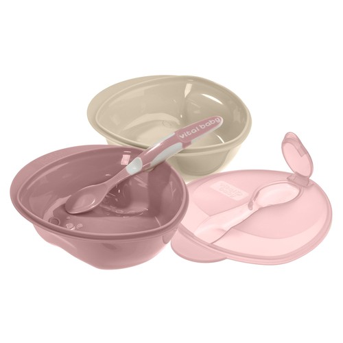 Vital Baby Nourish Scoop Feeding Set 2pk - natural berry