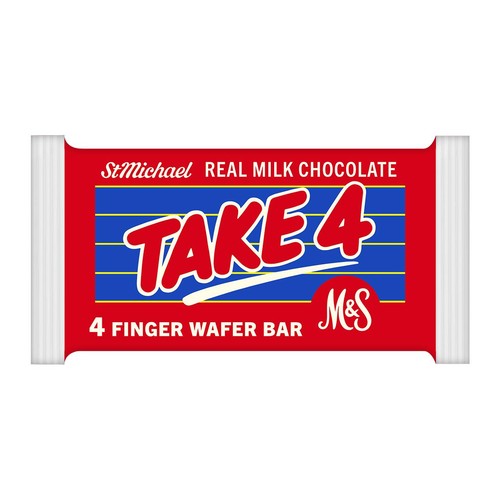 M&S Take 4 Wafer Bar