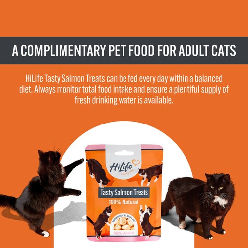 HiLife Salmon Freeze Dried Treats