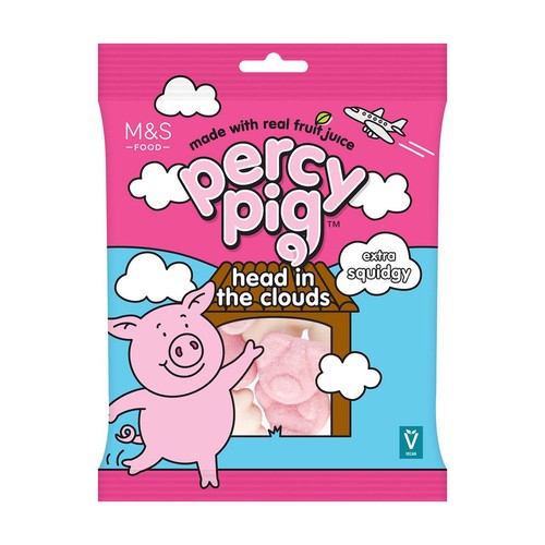 M&S Percy Pig Head In The Clouds