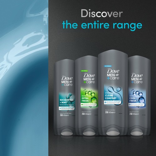 Dove Men+Care Clean Comfort Body & Face Wash