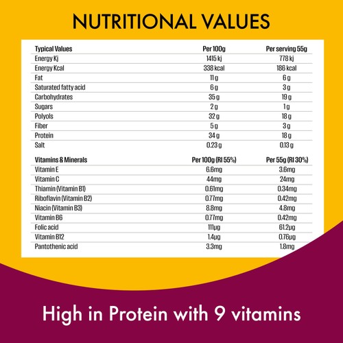FULFIL Chocolate Brownie Vitamin & Protein Bar