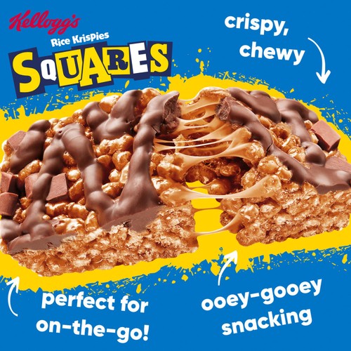 Kellogg's Rice Krispies Squares Chocolate Caramel