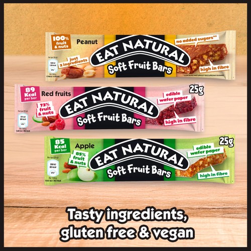 Eat Natural Peanut & Date Soft Fruit Bars