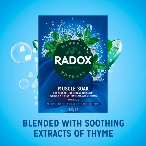 Radox Bath Therapy Muscle Soak Herbal Bath Salts