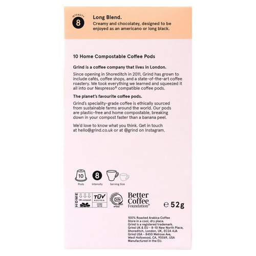 Grind Pod Refills - Lungo Blend