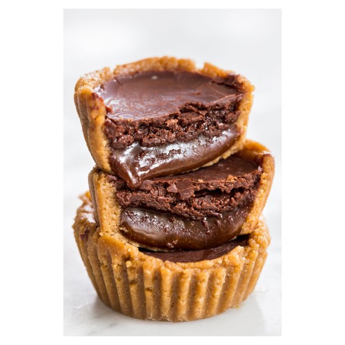 Deliciously Ella Salted Almond Caramel Cups
