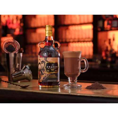 Kraken Black Spiced Rum Dark Caramel and Cornish Sea Salt