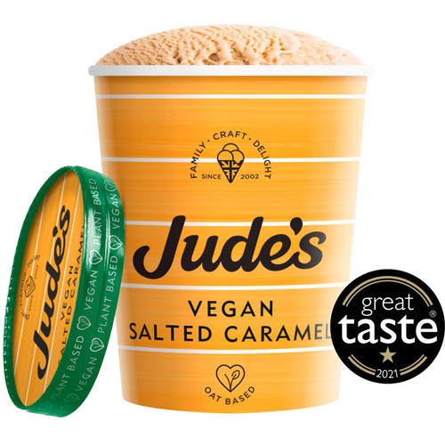 Jude's Vegan Salted Caramel Ice Cream