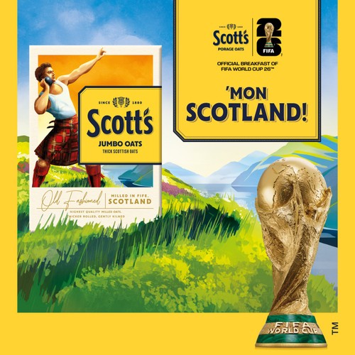 Scott's Porage Old Fashioned Porridge Cereal Oats