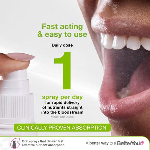 BetterYou D3000 Vitamin D Daily Oral Spray  
