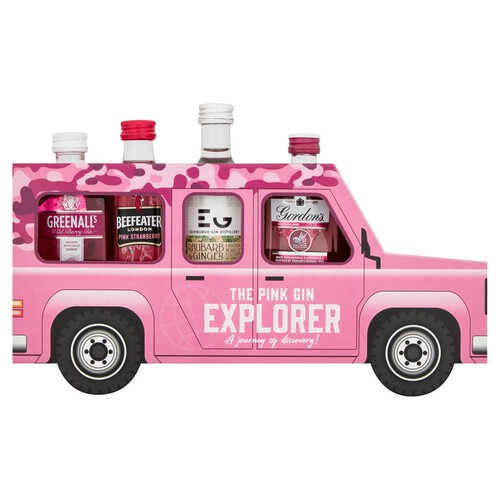 Pink Gin Explorer Selection Gift Set - Ocado