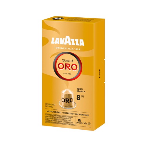 Lavazza Qualita Oro Aluminium Nespresso Compatible Capsules