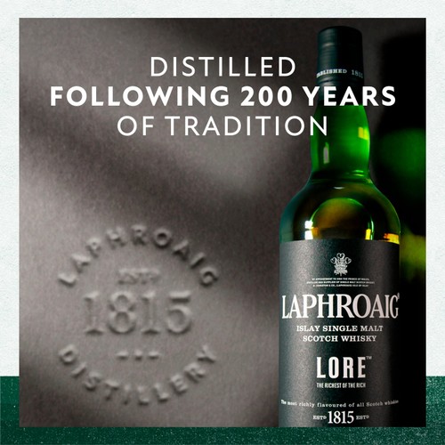 Laphroaig Lore Islay Single Malt Scotch Whisky - Ocado