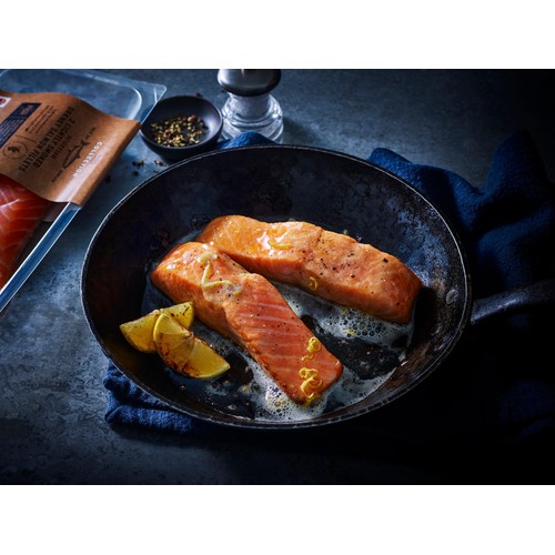 M&S 2 Lightly Smoked Salmon Fillets