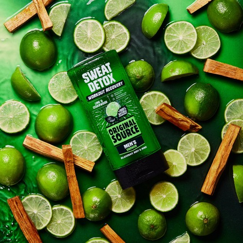 Original Source Mens Workout Recovery Sweat Detox Shower Gel