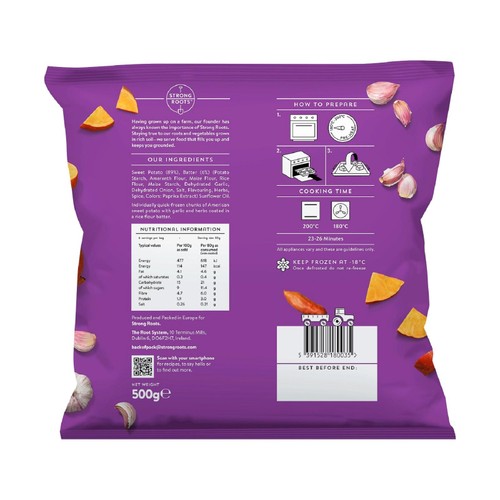 Strong Roots Garlic Roasted Sweet Potato