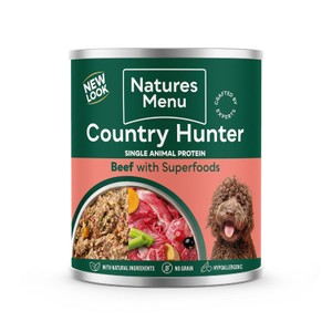 Natures Menu Country Hunter Superfood Beef Cans