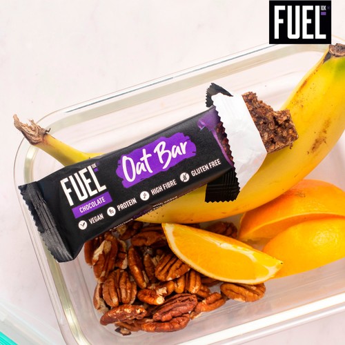 FUEL 10K Chocolate Protein Cereal Oat Bars