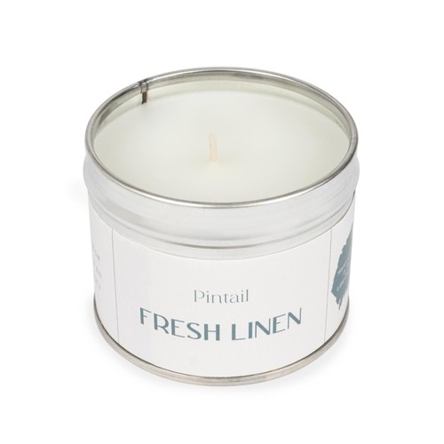 Pintail Candles Fresh Linen Classic Tin Candle
