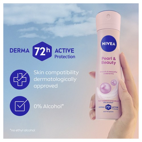 NIVEA Anti-Perspirant Deodorant Spray Pearl & Beauty