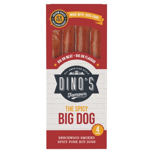 Dino's Spicy Big Dogs