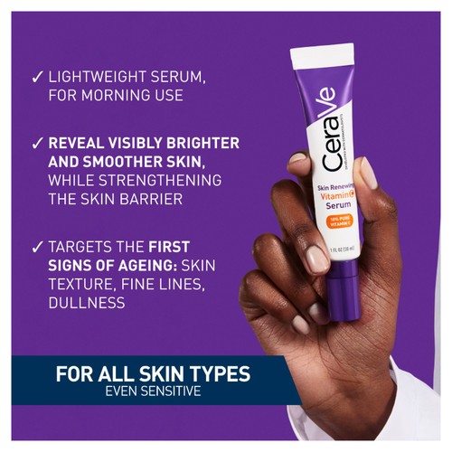 CeraVe Skin Renewing 10% Pure Vitamin C Serum