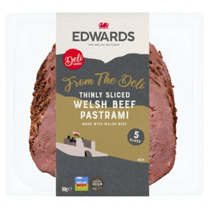 Edwards Sliced Roast Welsh Beef Topside