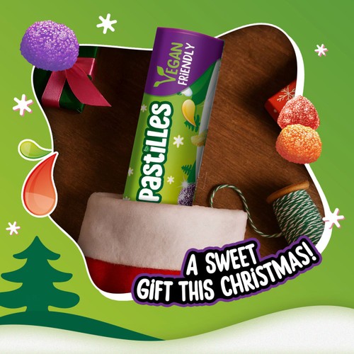 Rowntree's Fruit Pastilles Vegan Friendly Sweets Giant Tube