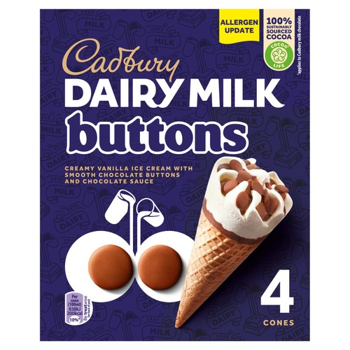 Cadbury Buttons Cone 