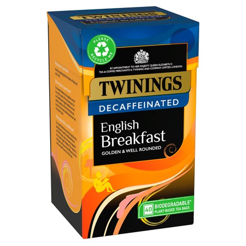 Twinings Decaffeinated English Breakfast Tea 