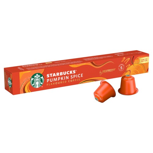 Starbucks Pumpkin Spice Flavoured Coffee Capsules