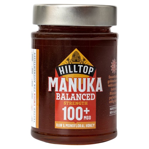 Hilltop Honey Manuka MGO100+ Honey