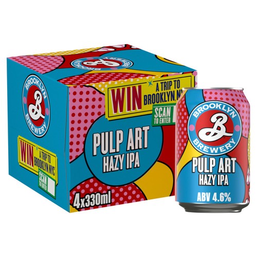 Brooklyn Pulp Art IPA Ale Beer  Cans