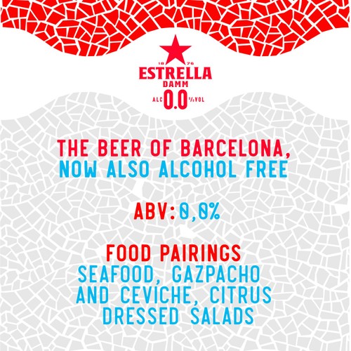 Estrella Damm 0.0% Alcohol Free Beer