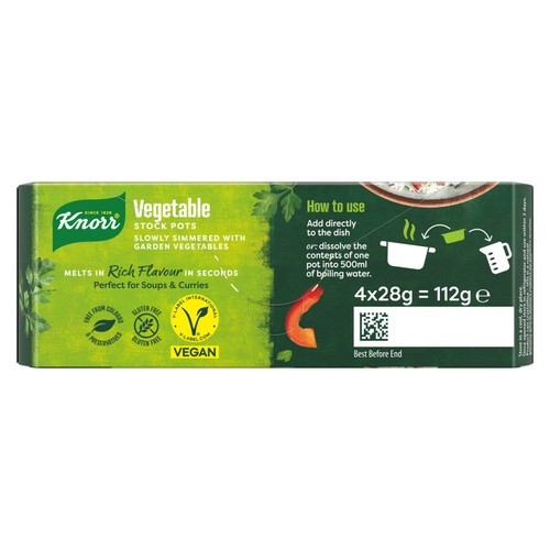Knorr 4 Vegetable Stock Pot 