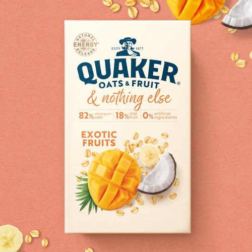 Quaker Oats Exotic Fruits Sachets 33g