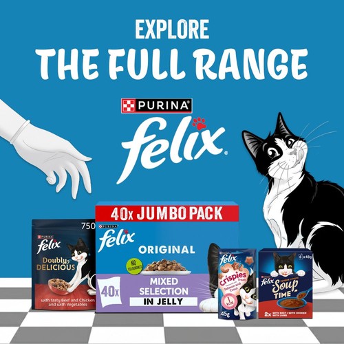 Felix Original Mixed Selection in Jelly Wet Cat Food