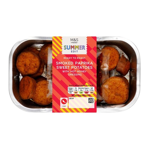 M&S Smoked Paprika Sweet Potatoes Serves 2